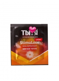 Разогревающий гель-лубрикант Stimulove Light в одноразовой упаковке - 4 гр. - Биоритм - купить с доставкой в Химках