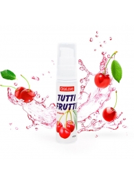 Гель-смазка Tutti-frutti с вишнёвым вкусом - 30 гр. - Биоритм - купить с доставкой в Химках