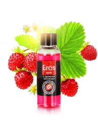 Массажное масло Eros fantasy с ароматом земляники - 50 мл. - Биоритм - купить с доставкой в Химках