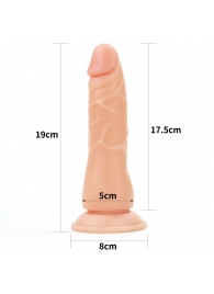 Женский страпон Easy Strapon Set 7.5 - 19 см. - Lovetoy - купить с доставкой в Химках