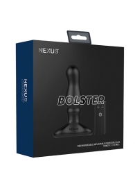 Черный вибростимулятор простаты Nexus Bolster - 12,3 см. - Nexus Range - в Химках купить с доставкой