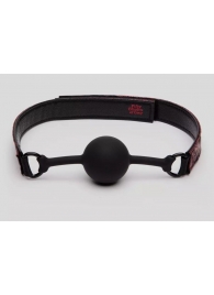 Кляп-шар на двусторонних ремешках Reversible Silicone Ball Gag - Fifty Shades of Grey - купить с доставкой в Химках