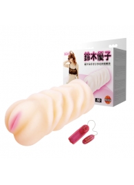 Вибрирующий мастурбатор со входом-вагиной - Baile - в Химках купить с доставкой