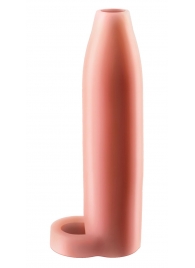 Телесная насадка Real Feel Enhancer XL - 17 см. - Pipedream - в Химках купить с доставкой