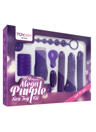 Эротический набор Toy Joy Mega Purple - Toy Joy - купить с доставкой в Химках