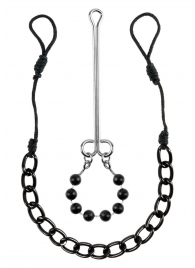 Интимные украшения с бусинами NIPPLE   CLIT JEWELRY - Pipedream - купить с доставкой в Химках