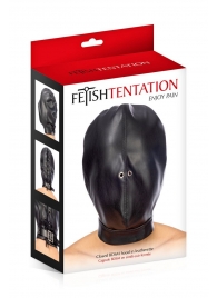 Маска-шлем на голову с отверстиями для дыхания - Fetish Tentation - купить с доставкой в Химках