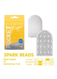 Карманный мастурбатор Spark Beads - Tenga - в Химках купить с доставкой