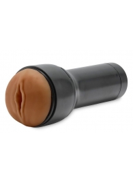 Коричневый мастурбатор-вагина Feel Stroker - Kiiroo - в Химках купить с доставкой