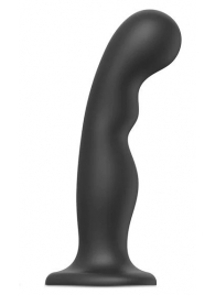 Черная насадка Strap-On-Me Dildo Plug P G size XXL - Strap-on-me - купить с доставкой в Химках
