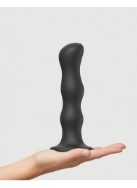 Черная насадка Strap-On-Me Dildo Geisha Balls size XL - Strap-on-me - купить с доставкой в Химках