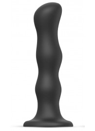 Черная насадка Strap-On-Me Dildo Geisha Balls size XL - Strap-on-me - купить с доставкой в Химках