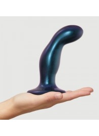 Темно-синяя насадка Strap-On-Me Dildo Plug Snaky size M - Strap-on-me - купить с доставкой в Химках