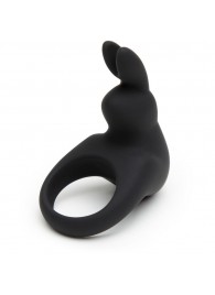 Черное эрекционное виброкольцо Happy Rabbit Rechargeable Rabbit Cock Ring - Happy Rabbit - в Химках купить с доставкой