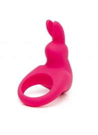 Розовое эрекционное виброкольцо Happy Rabbit Rechargeable Rabbit Cock Ring - Happy Rabbit - в Химках купить с доставкой