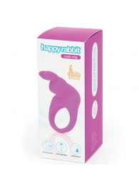 Фиолетовое эрекционное виброкольцо Happy Rabbit Rechargeable Rabbit Cock Ring - Happy Rabbit - в Химках купить с доставкой