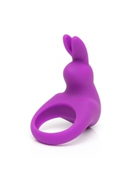 Фиолетовое эрекционное виброкольцо Happy Rabbit Rechargeable Rabbit Cock Ring - Happy Rabbit - в Химках купить с доставкой