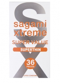 Ультратонкие презервативы Sagami Xtreme Superthin - 36 шт. - Sagami - купить с доставкой в Химках