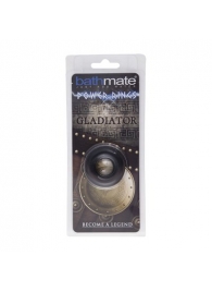 Чёрное эрекционное кольцо Gladiator - Bathmate - в Химках купить с доставкой