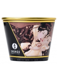 Массажная свеча Intoxicatin Chocolate с ароматом шоколада - 170 мл. - Shunga - купить с доставкой в Химках