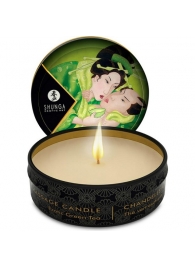 Массажная свеча Exotic Green Tea с ароматом зелёного чая - 30 мл. - Shunga - купить с доставкой в Химках