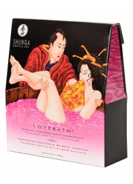 Соль для ванны Lovebath Dragon Fruit, превращающая воду в гель - 650 гр. - Shunga - купить с доставкой в Химках