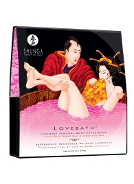 Соль для ванны Lovebath Dragon Fruit, превращающая воду в гель - 650 гр. - Shunga - купить с доставкой в Химках
