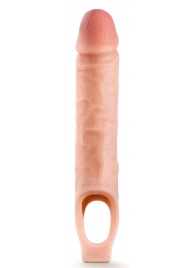Телесная насадка на пенис 10 Inch Cock Sheath Extender - 25 см. - Blush Novelties - в Химках купить с доставкой