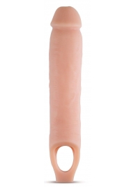 Телесная насадка на пенис 11.5 Inch Cock Sheath Penis Extender - 29,2 см. - Blush Novelties - в Химках купить с доставкой