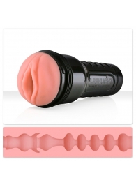 Мастурбатор-вагина Fleshlight - Pink Lady Mini-Lotus - Fleshlight - в Химках купить с доставкой
