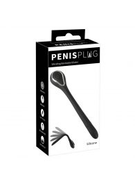 Черный гибкий уретральный стимулятор с вибрацией Vibrating Bendable Dilator - 13,5 см. - Orion - купить с доставкой в Химках