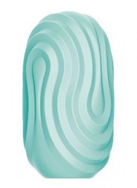 Бирюзовый мастурбатор-яйцо Twist Angel - Baile - в Химках купить с доставкой