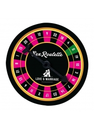 Настольная игра-рулетка Sex Roulette Love   Marriage - Tease&Please - купить с доставкой в Химках