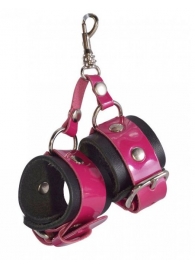 Розово-черный брелок  Наручники - Sitabella - купить с доставкой в Химках