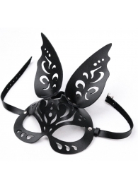 Черная ажурная маска  Зайка  с ушками - Crazy Handmade - купить с доставкой в Химках