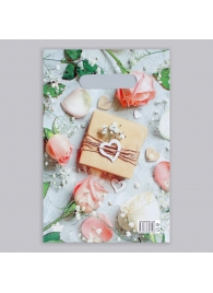 Полиэтиленовый пакет  Подарочек  с вырубной усиленной ручкой - 20 х 30 см. - Сима-Ленд - купить с доставкой в Химках