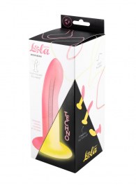 Розовый гнущийся нереалистичный дилдо Moon Beam - 16,6 см. - Lola Games