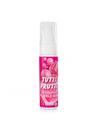 Интимный гель на водной основе Tutti-Frutti Bubble Gum - 30 гр. - Биоритм - купить с доставкой в Химках