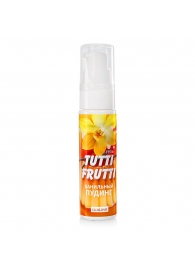 Интимный гель на водной основе Tutti-Frutti  Ванильный пудинг  - 30 гр. - Биоритм - купить с доставкой в Химках