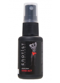 Возбуждающий крем-спрей для мужчин Erotist Vivid Act - 30 мл. - Erotist Lubricants - купить с доставкой в Химках