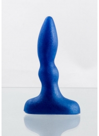Синий анальный стимулятор Beginners p-spot massager - 11 см. - Lola Games - в Химках купить с доставкой