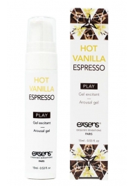 Возбуждающий гель Hot Vanilla Espresso Arousal Gel - 15 мл. - Exsens - купить с доставкой в Химках