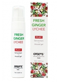 Возбуждающий гель Fresh Ginger Lychee Arousal Gel - 15 мл. - Exsens - купить с доставкой в Химках