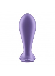 Фиолетовый анальный вибростимулятор Intensity Plug - Satisfyer - в Химках купить с доставкой