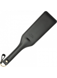 Черная кожаная шлепалка SitaBlack - 30 см. - Sitabella - купить с доставкой в Химках