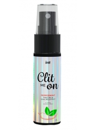 Клиторальный возбуждающий спрей Clit Me On Peppermint - 12 мл. - INTT - купить с доставкой в Химках