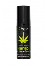 Возбуждающий интимный гель для пар ORGIE Hemp Intense Orgasm - 15 мл. - ORGIE - купить с доставкой в Химках