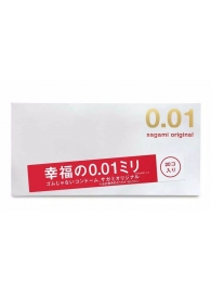 Ультратонкие презервативы Sagami Original 0.01 - 20 шт. - Sagami - купить с доставкой в Химках
