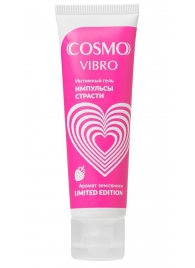 Возбуждающий гель на водно-силиконовой основе Cosmo Vibro с ароматом земляники - 50 гр. - Биоритм - купить с доставкой в Химках
