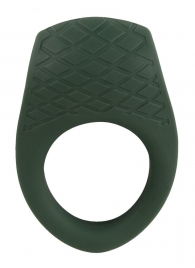 Зеленое эрекционное виброкольцо Luxurious Vibro Cock Ring - Orion - в Химках купить с доставкой